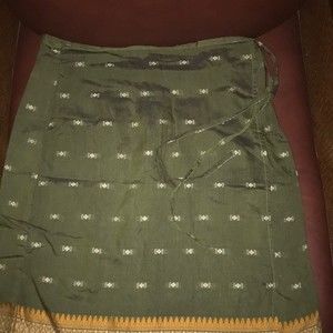 White Stag Faux Wrap Skirt